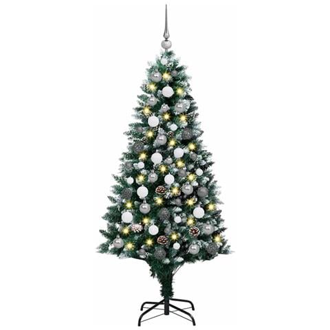 Albero di Natale artificiale Verde 180 cm PVC - Foto 2