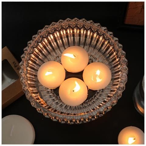 Candele Galleggianti In Cera - Confezione Da 6, Senza Fumo E Profumate Per Eventi Romantici L - Foto 6