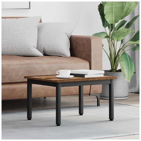 Tavolino da salotto Legno vecchio 60 x 50 x 36 cm - Foto 2