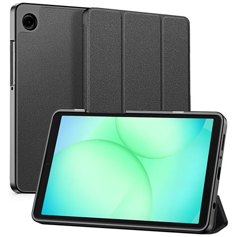 Cover per Galaxy Tab A9, Galaxy Tab A11 - Pelle /PU, Nero - Foto 1