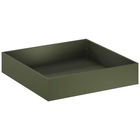 Vaso da giardino Verde Oliva 80 x 80 x 20 cm - Foto 1
