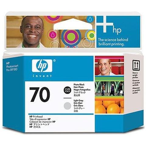 C9407a Testina di Stampa Originale Ink Originale 70 Nera per Foto Grigio Light DesignJet T1120SD Z2100 Z3200 Z5200 - Foto 4