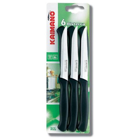 Coltello da Bistecca 6 Pezzi Acciaio Inox - Foto 2