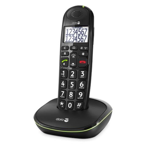 Phoneeasy 110 Cordless Big Button colore Nero - Foto 2