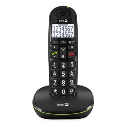 Phoneeasy 110 Cordless Big Button colore Nero - Foto 3