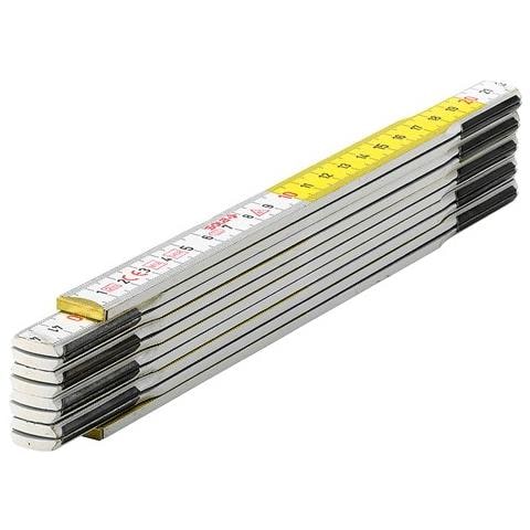 Doppio Metro 'hf / 210' - Verniciato Bianco Giallo - Foto 1