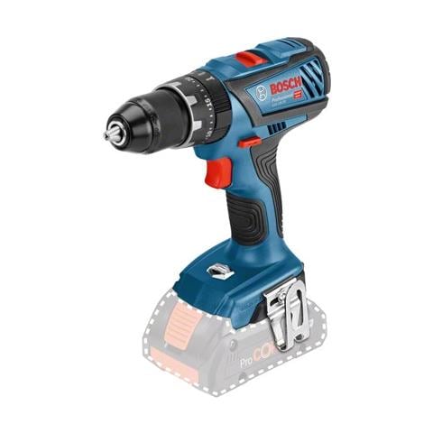 Professional GSB 18V-28 Trapano-Avvitatore con Percussione a Batteria, senza Batteria, Confezione in Cartone, Mandrino in Metallo Integrale, 18 V, ? Foro Max nel Legno 38 mm - Foto 1