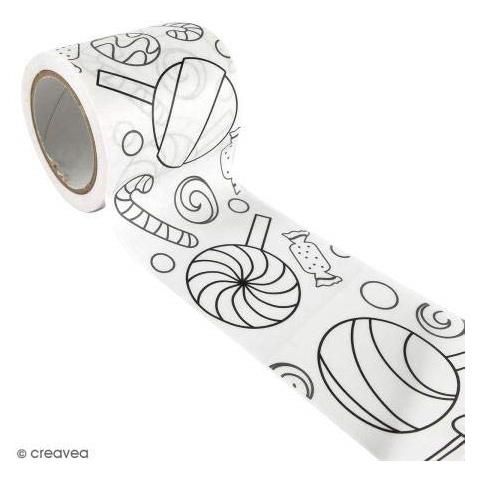 Nastro Adesivo Largo - Dolci 4,6 Cm X 5 M - Foto 1