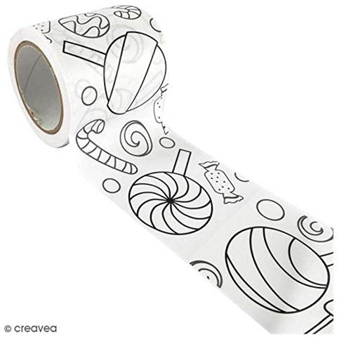 Nastro Adesivo Largo - Dolci 4,6 Cm X 5 M - Foto 2