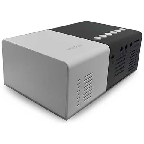 Cinema Mini Proiettore portatile LED Full HD portatile, 900 lumen, Connessione HDMI, USB, MicroSD, Aux in, AV in, Altoparlanti integrati e Telecomando inclusi - Foto 7