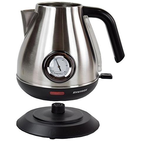 Bollitore Elettrico Capacità 1.7 Litri Potenza 2200 Watt Colore Acciaio Inox - Foto 3