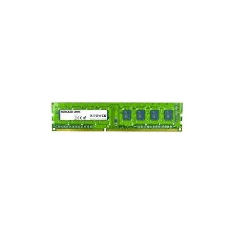 2-Power 4GB DDR3 1333MHz DIMM, 4 GB, DDR3, 1333 MHz, Verde, CE, RoHS, 18g - Foto 1