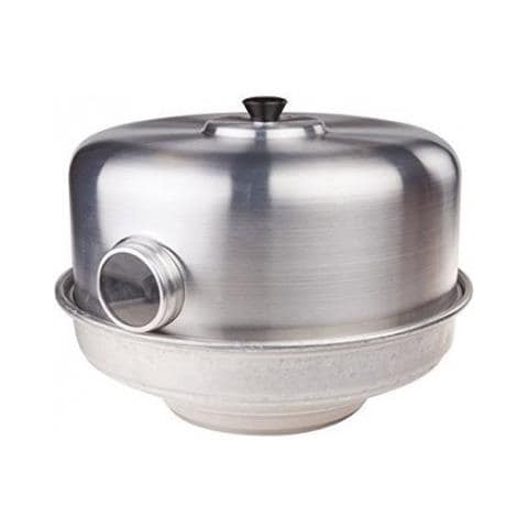 Fornetto estense c / occhio 35cm + spargifiamma inox e 2 tortiere - Foto 2