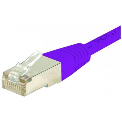 Cuc Exertis Connect 854452 Cavo Di Rete Viola 0,5 M Cat6 S /ftp (s-stp) - Foto 1