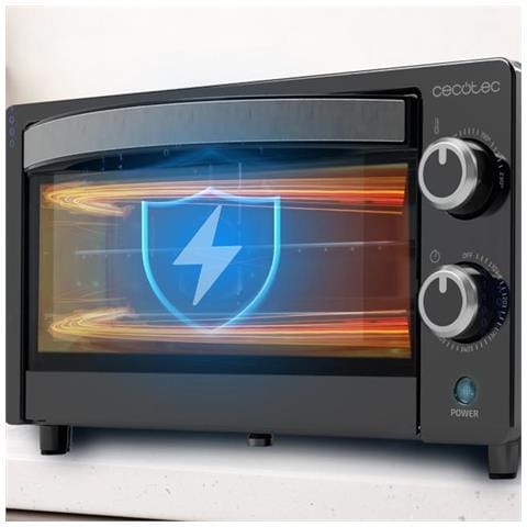 Fornetto Elettrico Bake&Toast con Capacità 10 Litri Potenza 1000 W Colore Nero - Foto 9