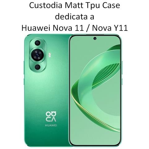 Custodia Tpu Silicone Cover Case Per Huawei Nova 11 - Nova Y11 Black - Foto 2