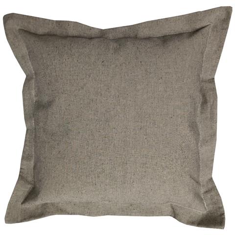 Federa Per Cuscino Arredo Casa Chiusura Zip Fodera Tinto Filo Tinta Unita Sv 50x50 Antracite - Foto 1