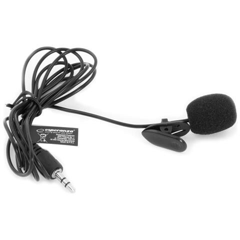 Microfono Con Clip Per Voce Eh178 - Foto 1