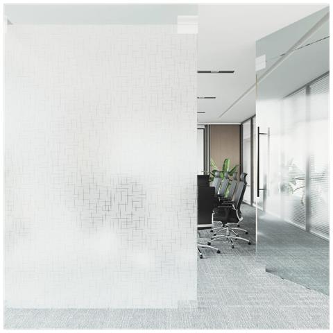 Pellicole Per Finestre Smerigliate 4pz Motivo Stella In Pvc - Foto 3