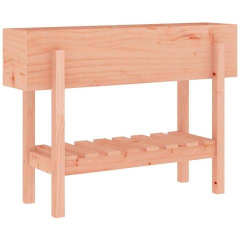 Fioriera Rialzata Giardino 101x30x69 Cm Legno Massello Douglas - Foto 2
