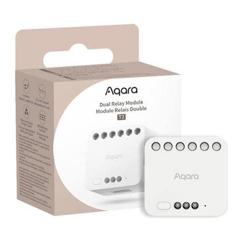 Modulo Di Controllo Smart T2 A Doppio Relè Per Dispositivi Collegati, Bianco - Foto 1