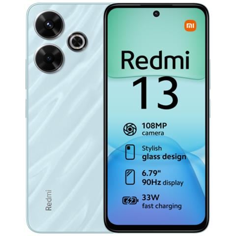 Redmi 13 128 MB 4G Dual Sim Display 6.79" LCD Slot Nano SD Fotocamera 108 Mpx Android Blu - Foto 1