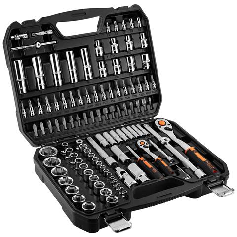 Chiavi A Bussola 1/4"", 1/2"", Set Da 110 Pz., Crv - Foto 1