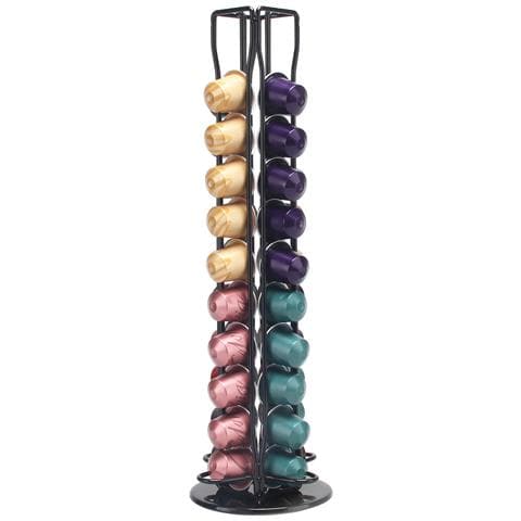 Portaoggetti Rotante In Metallo Porta Cialde Per Caffè Organizzazione Porta Capsule Per Caffè Nespresso - Foto 1