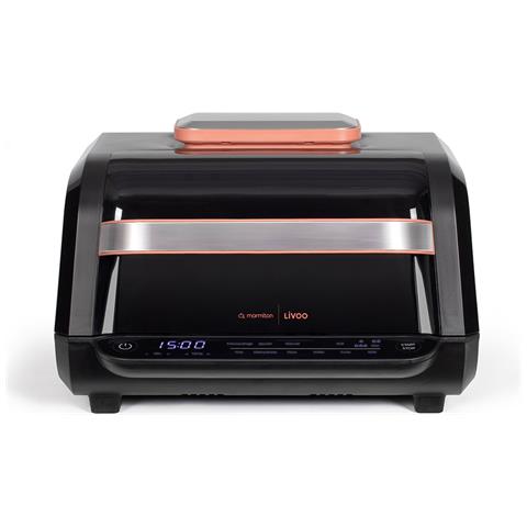 Friggitrice ad Aria DOC305 Capacità 6 Litri 1700 Watt Colore Nero - Foto 1