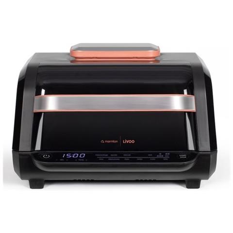 Friggitrice ad Aria DOC305 Capacità 6 Litri 1700 Watt Colore Nero - Foto 2