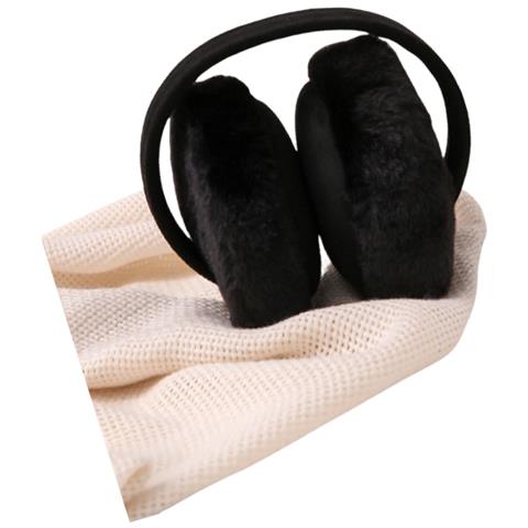 Paraorecchie In Pelliccia Sintetica Di Coniglio - Scaldaorecchie Invernali Per Il Freddo - Foto 1