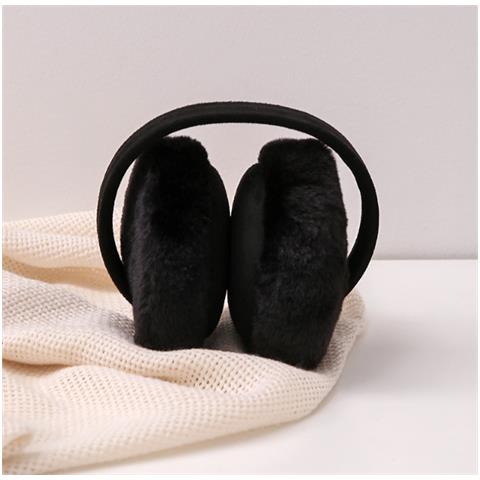 Paraorecchie In Pelliccia Sintetica Di Coniglio - Scaldaorecchie Invernali Per Il Freddo - Foto 3