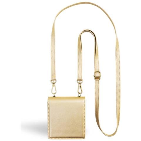 Custodia A Tracolla Samsung Galaxy Z Flip, Oro - Foto 1