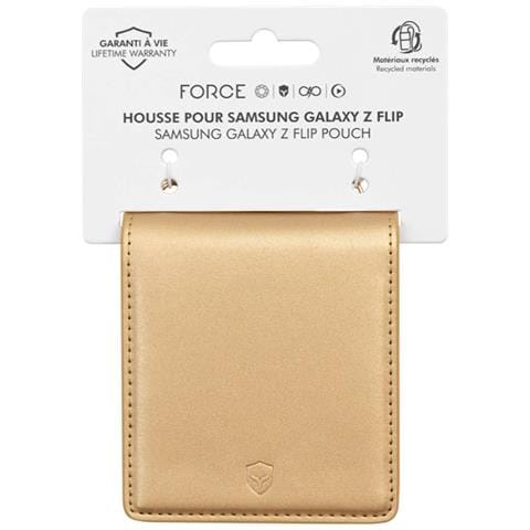 Custodia A Tracolla Samsung Galaxy Z Flip, Oro - Foto 2