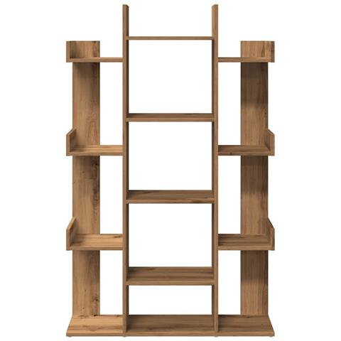 Libreria Rovere Artigianale 86x25,5x140 Cm Legno Multistrato - Foto 2