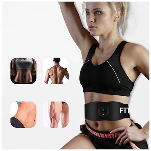 Cintura Stimolatore Elettronico Ems Fs68q. Per Addome E Parte Bassa Della Schiena. Adattabile A Tutto Il Corpo. Batteria Ricaricabile. - Foto 4