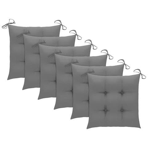 Lusso Casadino -  Sedie Da Giardino Con Cuscini 6 Pz In Legno Massello Di Teak - Foto 8