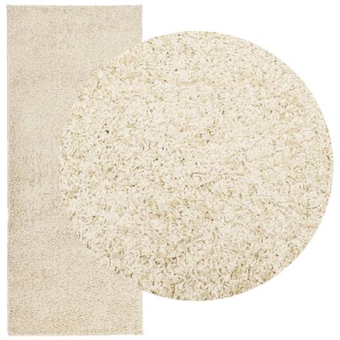 Tappeto Shaggy Pamplona A Pelo Lungo Moderno Oro 80x200 Cm - Foto 2