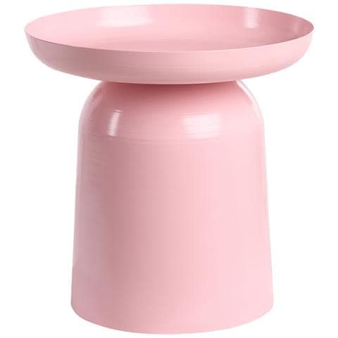 Tavolino Torrens Metallo Rosa Pastello - Foto 2