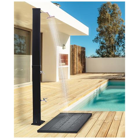 Doccia Solare Da Esterno Yaracuy Nero - Foto 1