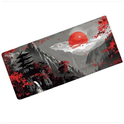 Tappetino Per Mouse Con Pittura Di Paesaggio Giapponese: Comfort, Precisione E Stile S - Foto 3