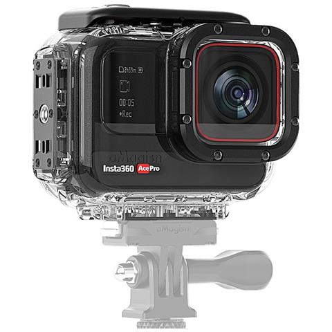 Custodia Subacquea Orizzontale /verticale Per Insta360 Ace Pro - Accessorio Impermeabile Fino A 60 Metri - Foto 2