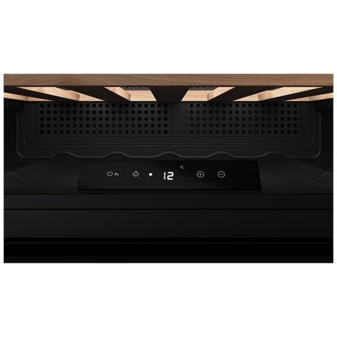 RVI 10024 GBK Cantinetta termoelettrica Libera installazione Nero 24 bottiglia /bottiglie - Foto 3