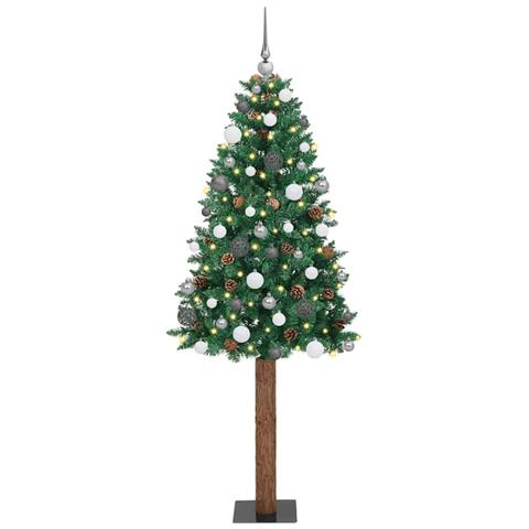 Albero di Natale snodato Verde 72 x 72 x 180 cm PVC - Foto 1