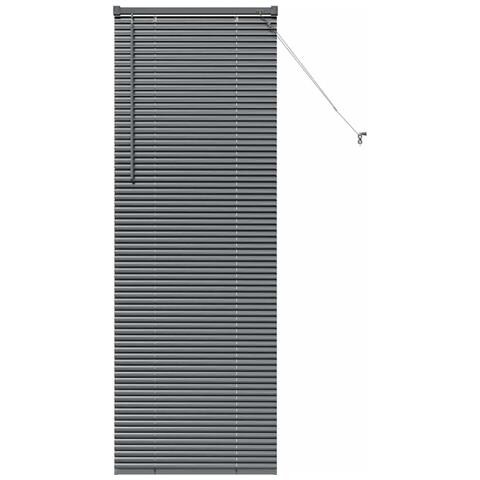 Tenda per Finestra con tende Manuale Grigio scuro Alluminio - Foto 1