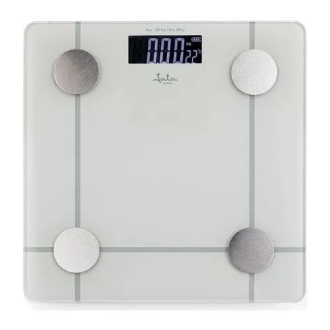 HBAS1504 Quadrato Bianco Bilancia pesapersone elettronica - Foto 1