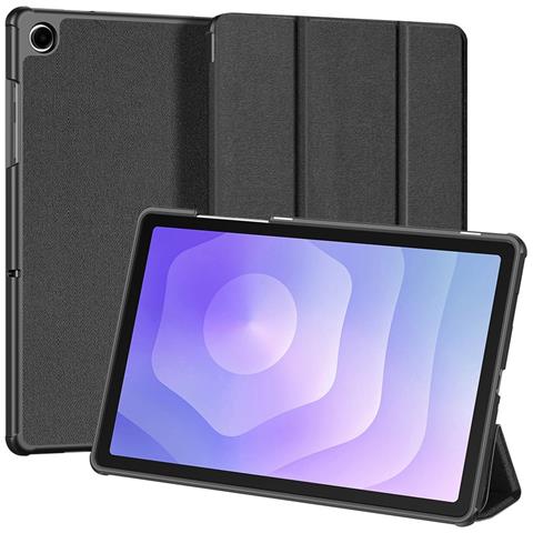 Cover per Galaxy Tab A11+ /A9+ - Pelle /PU, Nero, Auto Wake /Sleep - Foto 1