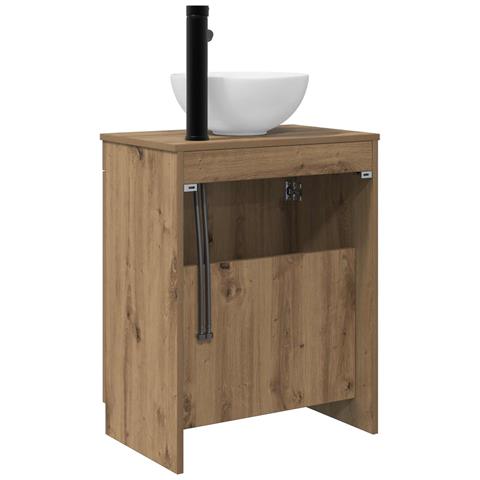 Mobile da bagno con lavabo Rovere Artigianale 54 x 35 x 83 cm - Foto 2