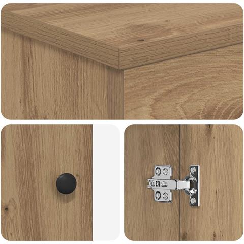 Mobile da bagno con lavabo Rovere Artigianale 54 x 35 x 83 cm - Foto 8