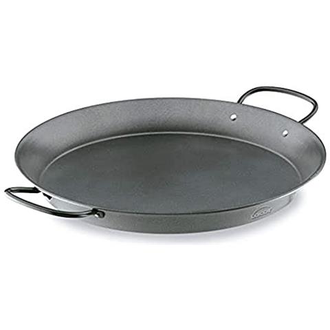 Padella per paella in acciaio al carbonio 60149, antiaderente, adatta a fornelli a gas. - Foto 1
